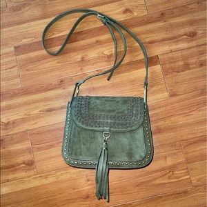 olive boho crossbody 🌿